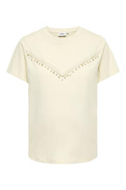 thumbnail: ONLY MATERNITY zwangerschaps T-shirt ecru