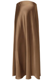 thumbnail: ONLY MATERNITY zwangerschaps maxi rok bruin