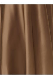 thumbnail: Bruine dames ONLY MATERNITY zwangerschaps maxi rok van polyester met high waist, ritssluiting en effen