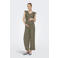 ONLY MATERNITY zwangerschaps jumpsuit broderie olijfgroen