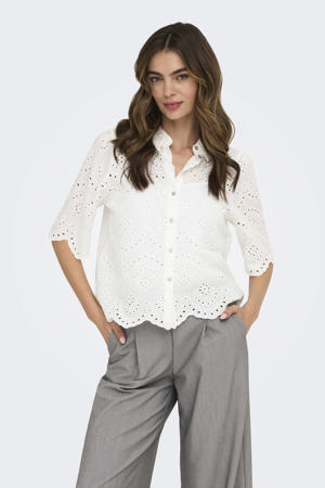 blouse wit broderie