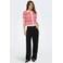 ONLY gestreepte vest multi gebreid