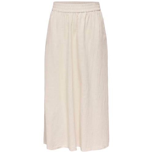 ONLY A-lijn rok beige afbeelding