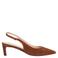 Manfield suède slingback pumps bruin