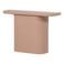 WOOOD Nocta Bijzettafel - Hout - Hoogglans Lichtroze - 81x120x30