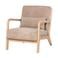 WOOOD WOOOD Mark Fauteuil - Chenille - Zand - 75x67x82