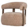WOOOD WOOOD Foon Fauteuil - Structuurstof - Zand - 78x82x73