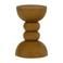 WOOOD WOOOD Miel Bijzettafel Ø35 CM - Mangohout - Honinggeel - 51x35x35