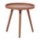 WOOOD Sasha Bijzettafel Ø 40 CM - Hout - Oudroze - 41x41x40.5