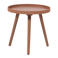 WOOOD WOOOD Sasha Bijzettafel Ø 40 CM - Hout - Oudroze - 41x41x40.5