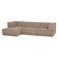 WOOOD hoekbank links Manu - taupe