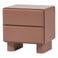WOOOD WOOOD Lustra Nachtkastje - Hout - Hoogglans Oudroze - 43x57x57
