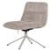WOOOD WOOOD Soren Draaifauteuil Verstelbaar  - Wollig - Grijs - 82x73x62