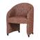 WOOOD WOOOD Cordo Eetkamerstoel Met Wielen - Melange - Naturel - 83x64x64