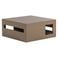 vtwonen vtwonen Modern Salontafel - MDF/Hout - Hoogglans Zand - 40x88x88