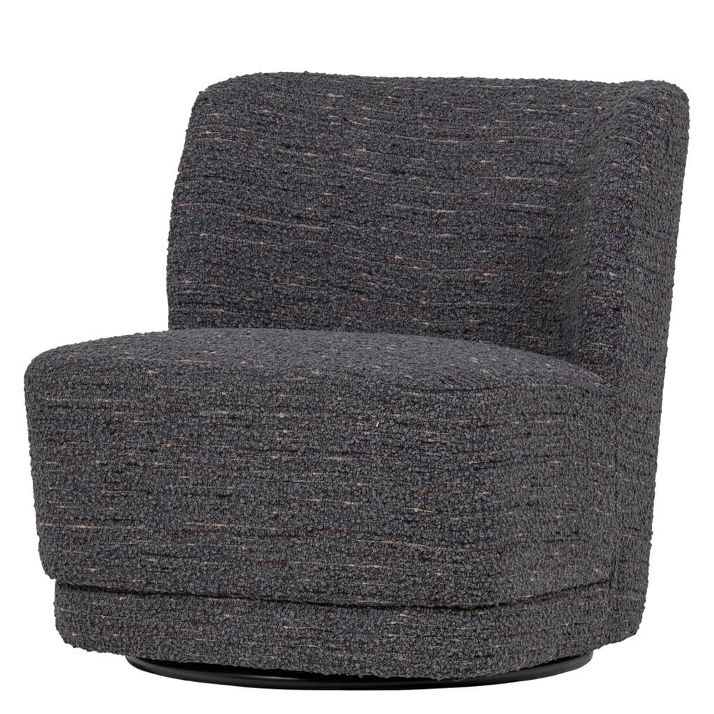 WOOOD WOOOD Atty Draaifauteuil - Grove Melange - Beige - 75x74x65