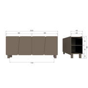 thumbnail: WOOOD dressoir Root