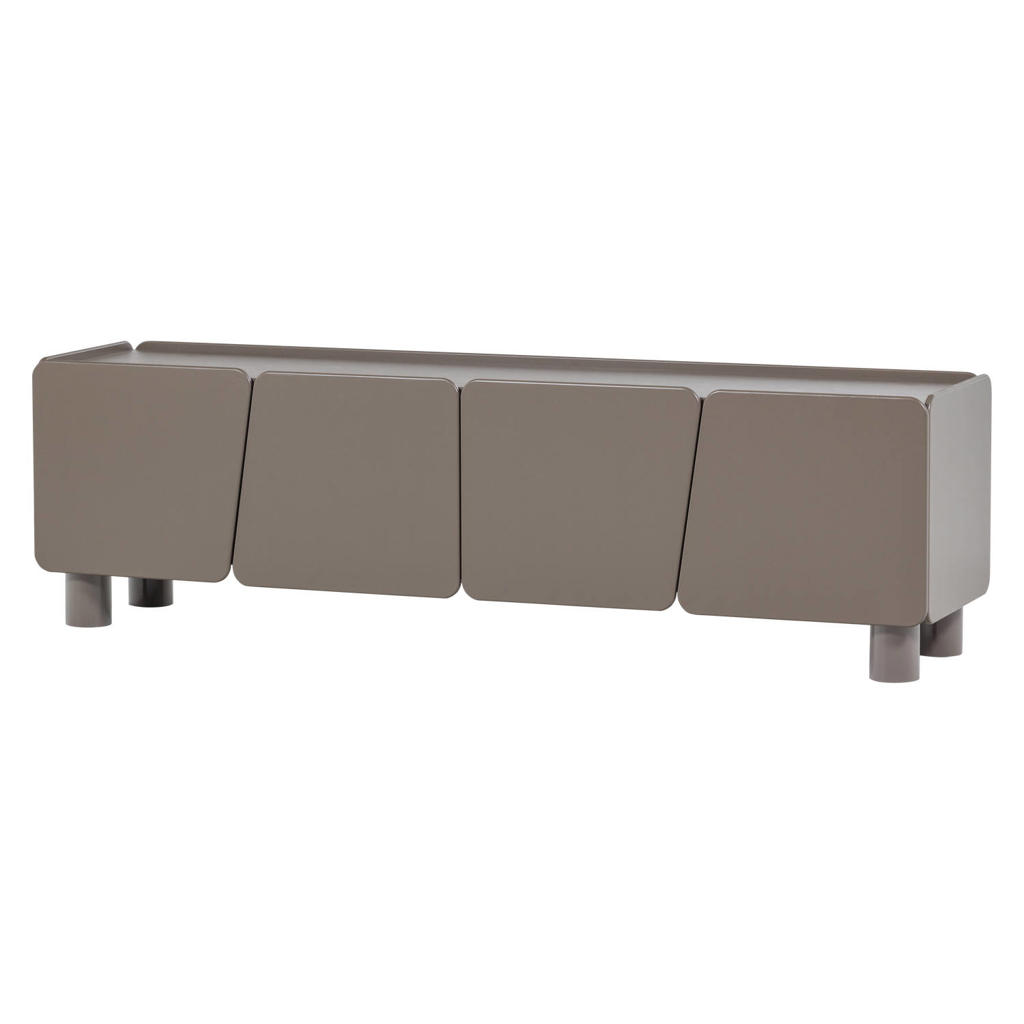 WOOOD WOOOD Root Tv Meubel 200 CM - Grenen - Truffel Bruin - 58x200x45