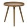 WOOOD WOOOD Sasha Bijzettafel Ø 40 CM - Hout - Oudroze - 41x41x40.5