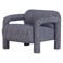 WOOOD Lenny Fauteuil - Dessin - Grijsblauw - 65x76x82