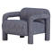 WOOOD WOOOD Lenny Fauteuil - Dessin - Grijsblauw - 65x76x82