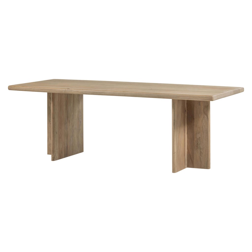 WOOOD WOOOD Ato Eettafel 220 CM - Mangohout - Naturel - 76x220x90