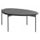 WOOOD Kota Salontafel - MDF/Fineer - Zwart - 36x92x68