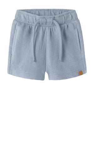 regular sweatshort blauw