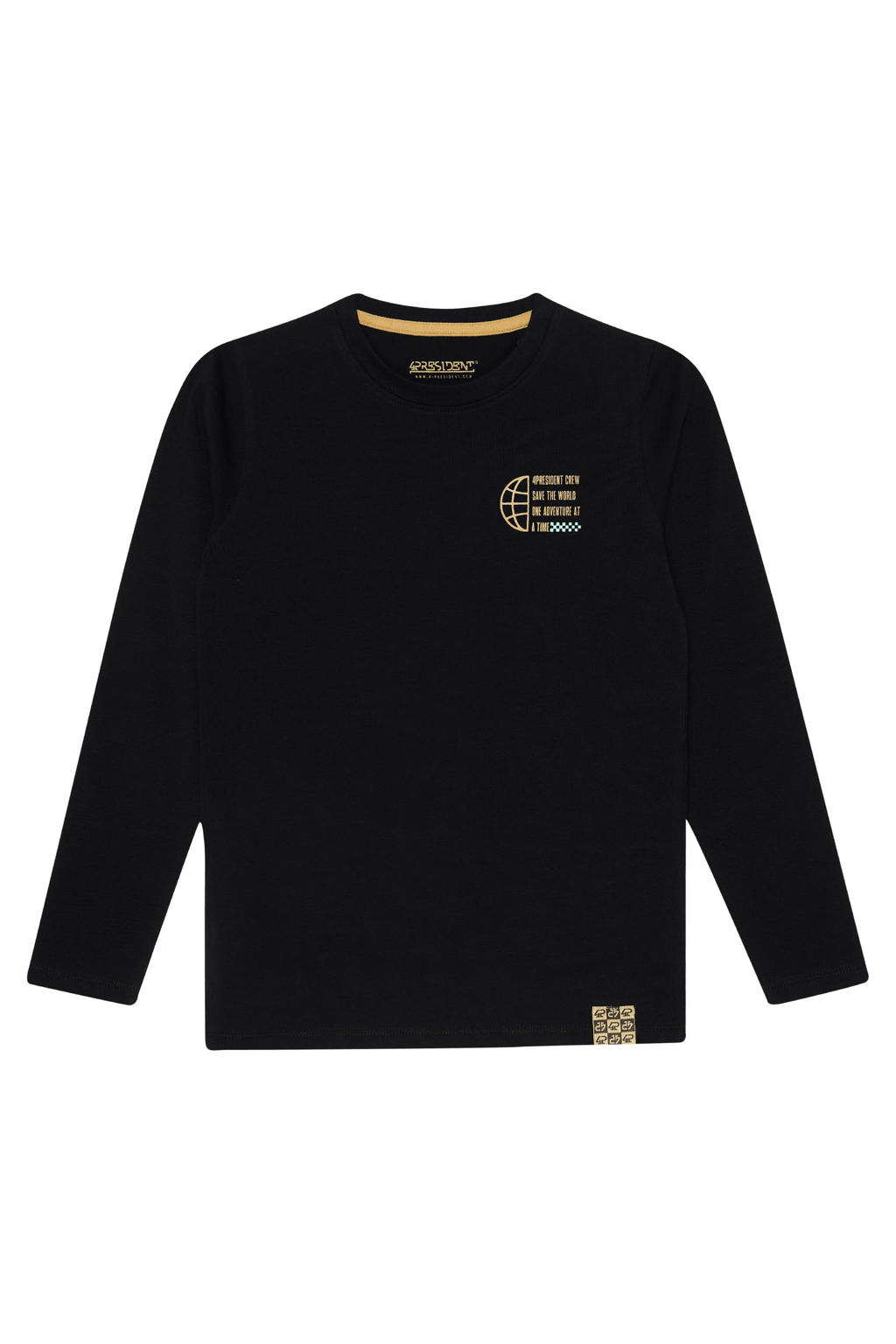 4PRESIDENT Longsleeve Armin Black