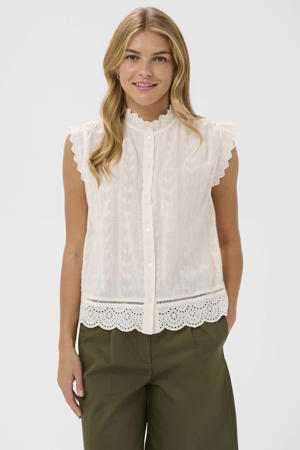 blouse broderie ecru