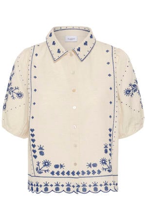blouse broderie crème