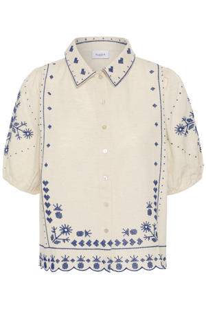 blouse broderie crème