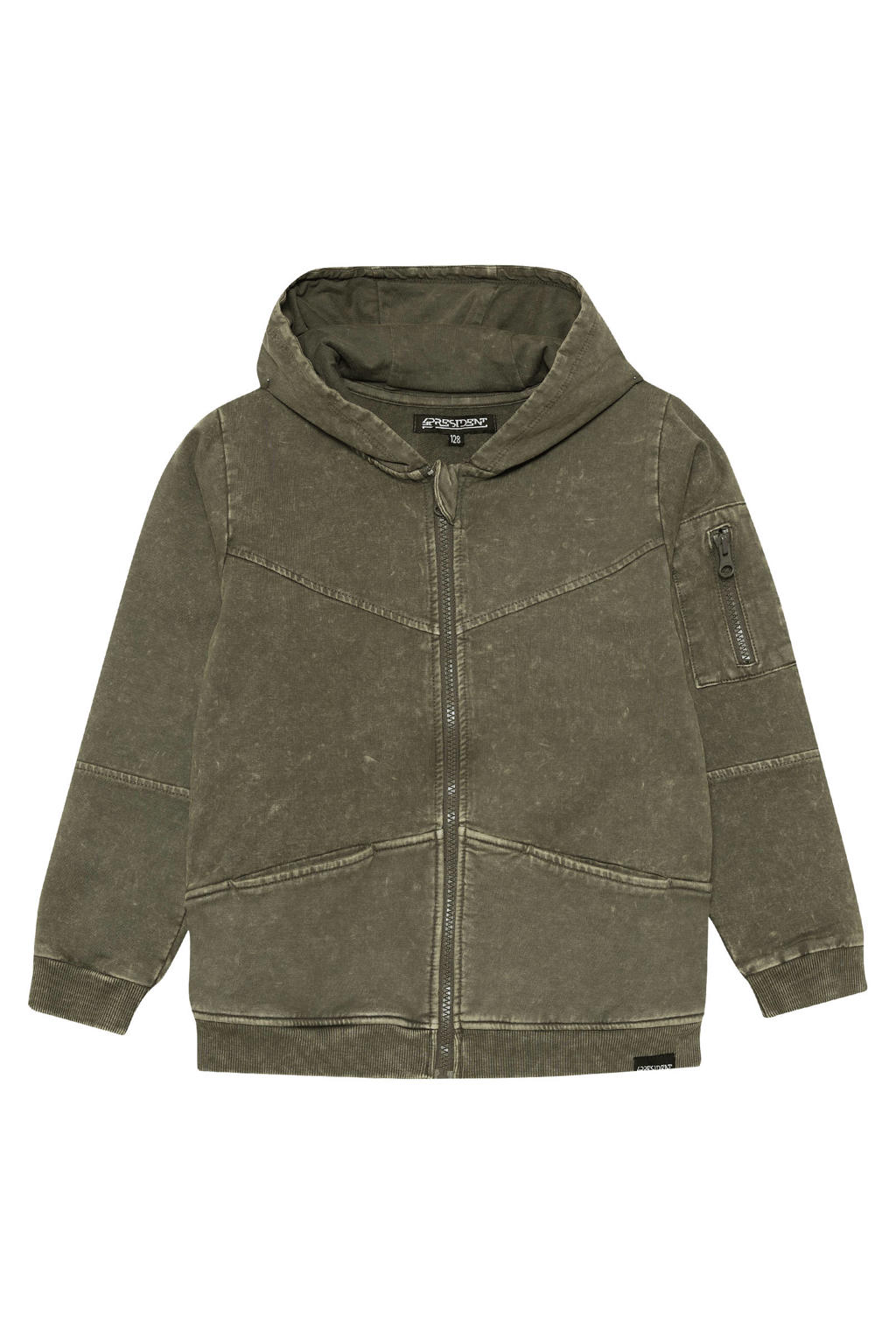 4PRESIDENT Hoodie Nijs Grey