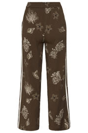 thumbnail: Saint Tropez wide leg regular waist broek bruin