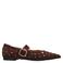 Manfield suède loafers donkerbruin