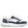 Manfield suède sneakers blauw