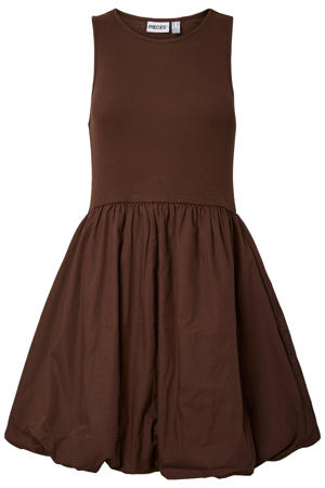 mini jurk bruin