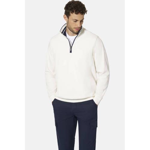 Babista sweater met textuur MODORO wit afbeelding