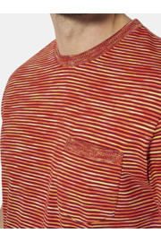 thumbnail: Babista regular fit gestreept T-shirt +FIT Collectie - donkerrood