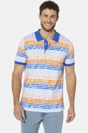 thumbnail: Babista regular fit gestreepte polo Plus Size - meerkleurig