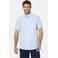 Babista gestreept overhemd +FIT Collectie Plus Size - blauw