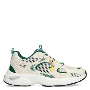 chunky sneakers ecru/groen