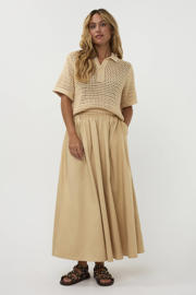 thumbnail: AMAYA Amsterdam maxi rok beige