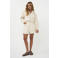 AMAYA Amsterdam high waist gebloemde casual short beige