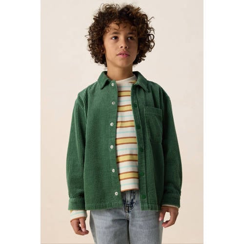 Sissy-Boy corduroy overhemd groen afbeelding