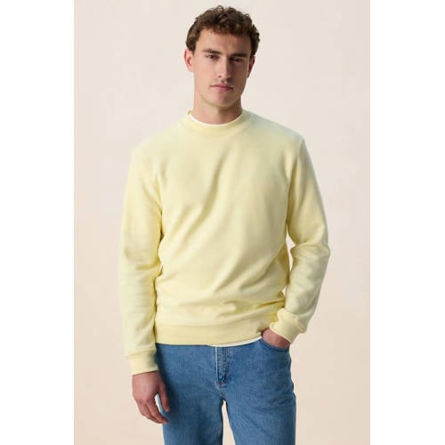 Sissy-Boy sweater met textuur lichtgeel afbeelding