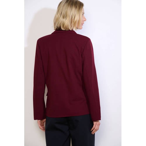 LOLALIZA getailleerde blazer donkerrood afbeelding