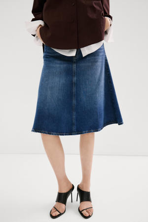 spijkerrok blauw
