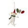 Bloomingville kerstornament Peo - wit