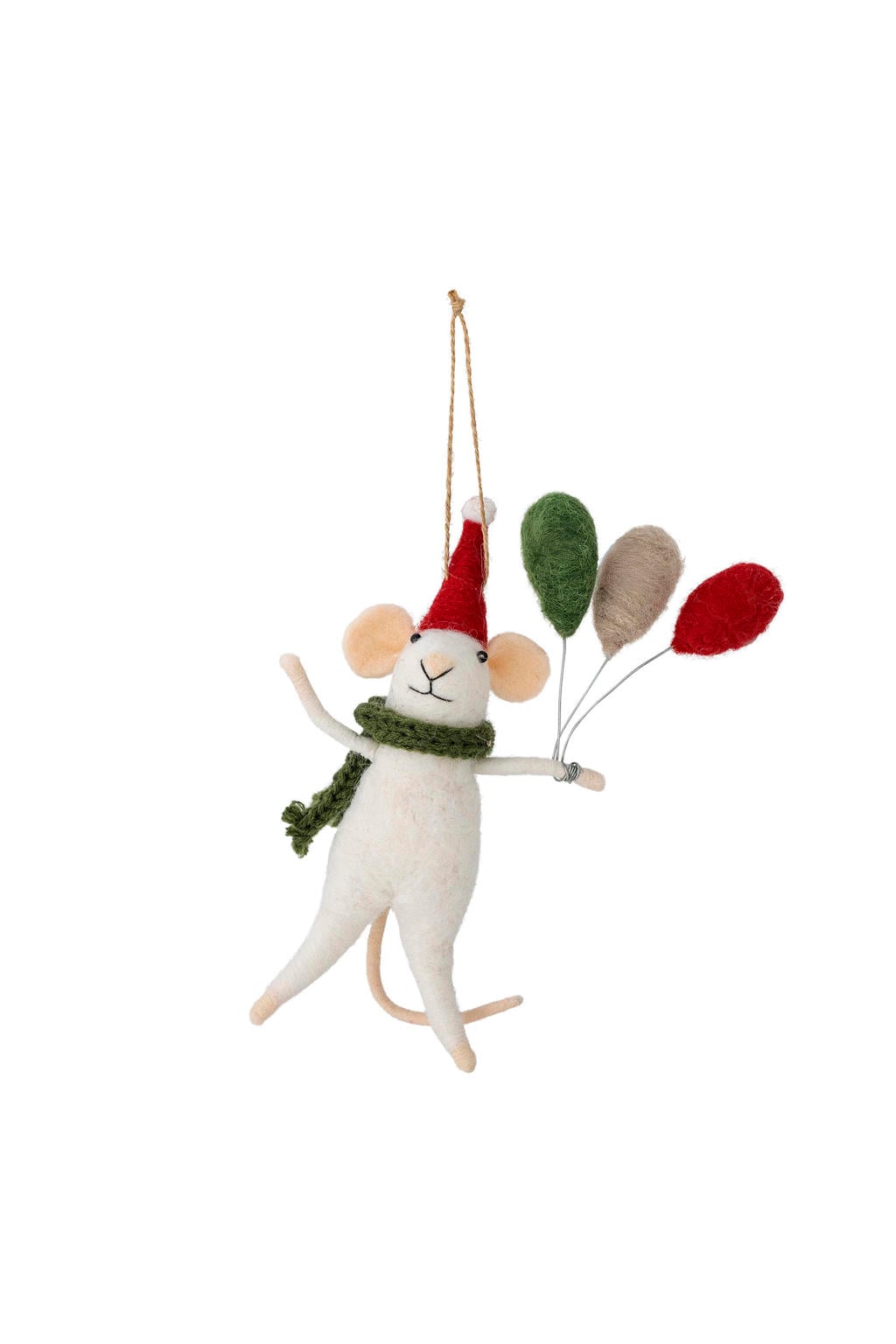 Bloomingville kerstornament Peo - wit
